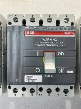 Hfxd63s250a Abb 0m-2503 0m-2502 Sace S3 Circuit Breaker Switch 4pole 150amp #3