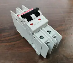 Su202m-k15 Abb Mini Circuit Breaker 15 Amp 480 Vac 2-pole Din Rail New In Box