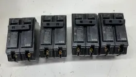 Thqb2130 Abb Lot Of 4 30 Amp Double Pole Bolt-on Breaker