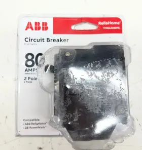 Abb Thql2180pa 80 Amp 1 Inch Double-pole Circuit Breaker