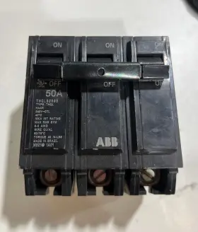 Thql32050a Abb 50 Amp 1 Inch 3-pole Circuit Breaker