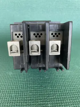 209-3-1rec5-33297-6 Airpax 63.3amp 3 Pole Circuit Breaker 240v Used/nice #3
