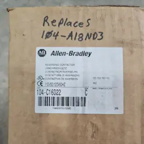 104-c16d22 Allen-bradley Iec 16 A Reversing Contactor 110v 50 Hz/120v 1pc New