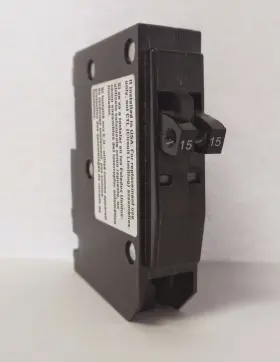 Allsty-shop Qo1515 Square D Tandem Circuit Breaker 2-15 Amp 1 Pole 120v New