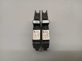 American Fpe 662324118443 Lot Of 2 15&20 Amp Single Pole Circuit Breakers Stab-lok #2