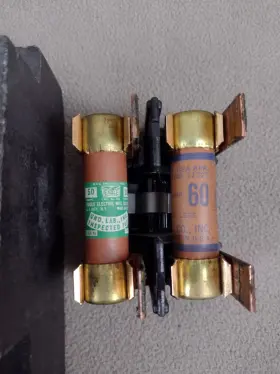 456-8 American Switch Corp Swtch Duel Main Range Fuse Block Pull Out Type Pn #3