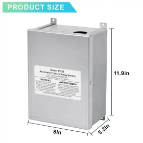 A0095a0105 Apdale For Rv Speedboats Model Pd52 Automatic Transfer Relay Switch Rated 240 Vac 50a