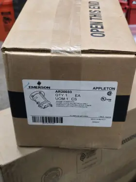 Ar20033 Appleton Factory Sealed Ar20033- 200 Amp 600v 3 Pole Wire Pin And Sleeve