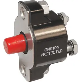 Blue Sea Systems 2140 Medium Duty 30a Weatherproof Push Button Circuit Breaker