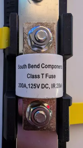 5007100 Blue Sea Systems Class T Fuse Block With Insulating Cover And 200a Included #3