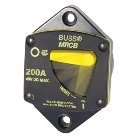7049 Blue Sea Systems 187-series Breaker 187 Series Panel Mount 200a Dc
