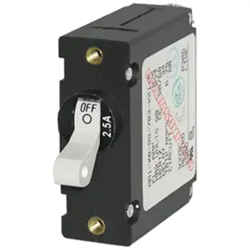 Blue Sea Systems 7197 A-series Toggle Circuit Breaker - One Size Beige