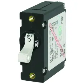 7214 Blue Sea Systems Ac/dc Single Pole Magnetic World Circuit Breaker - 20 Amp