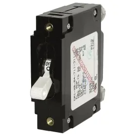 Blue Sea Systems 7354 C-series White Toggle Single Pole 25a 25 Amp Beige