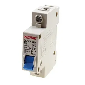 Hbd-dz4763 Bumbesti 1 Pole 230/400v Low-voltage Miniature Circuit Breaker 1a Din Rail Mount Dz47