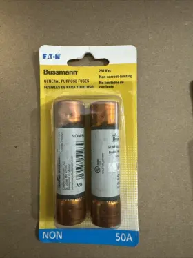 Bussmann 051712111089 Mixed Lot 10 Fuses Eaton Bp/non General Purpose 50amp/40amp/35amp #2