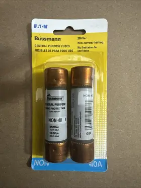 Bussmann 051712111089 Mixed Lot 10 Fuses Eaton Bp/non General Purpose 50amp/40amp/35amp #3