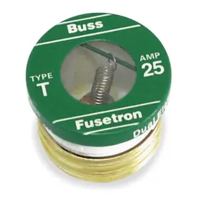 Bussmann 051712211208 T-12 Plug Fuse T Series 12a Pk4 1cz55