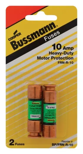 Bussmann Bp/frn-r-10 10a 250v 20/200ka Time Delay Fuse 2 L X 0.56 H Inch - Deal O