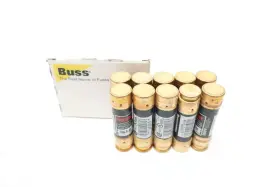R706629-frn-r-60 Bussmann Box Of 10 Cooper Frn-r-60 Cartridge Fuse Rk5 60a 250v-ac