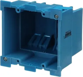 Bh234r Carlon Outlet Box Old Work 2 Gang 3-7/8-inch Length By Blue