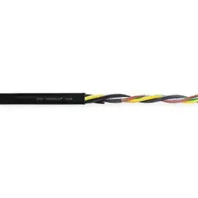 Cf30-25-04-25 Chainflex 14 Awg 4 Conductor Continuous Flex Power Cable 1000v Bk