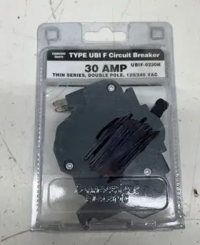 Vpkubif0230n Connecticut Electric 30a 1 Inch 2pole Federal Pacific Stab-lok Nc Circuit Breaker