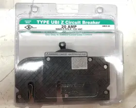 Vpkubiz20 Connecticut Electric Thick20a 3/4 Inch 1pole Zinsco Q20replacement Circuit Breaker