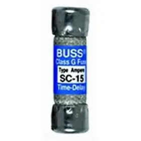 Bpsc-15 Cooper Bussmann Time Delay Cartridge Fuse 15-mfg# Bp/sc-15 - Sold As 4 Units Cd/2