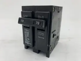 Br270 Cutler-hammer Eaton Double Pole Interchangeable Circuit Breaker 120/240v 70-amp #3