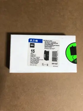 Brp115df Cutler-hammer New Eaton Brp 1 Pole 15 Amp 120v Afci/gfci Df Circuit Breaker Nib