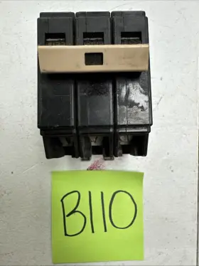 Ch3100 Cutler-hammer 3 Pole 100 Amp Type Ch Plug On Circuit Breaker - Ecs