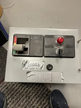 Hfd3030 Cutler-hammer Hdf3030 Circuit Breaker With Transformer And Control Box