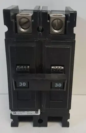 Qc230 Cutler-hammer 30 Amp 2 Pole 120 Volt Circuit Breaker