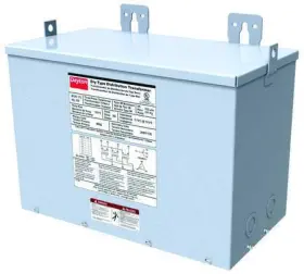 44yv08 Dayton Three Phase Transformer 9kva 480v #2