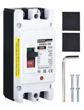 B0dhkjc62j Dihool 100 Amp Dc Circuit Breaker Battery Disconnect For Trolling Motor Marine A