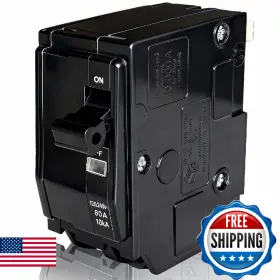 Ditansisi B0g1c2vtqz 2-pole 80 Amp Circuit Breaker Replacement For Qo280 Compatible With Qo