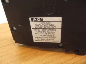 66c1478g09 Eaton 15 Amp Dual Arc Ground Fault Circuit Breaker 15a Afci Gfci Cutler Hammer #2