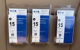 115afcs Eaton 786689040956 Lot Of 3 Brp Circuit Breaker 15a 120v Afci Single Pole