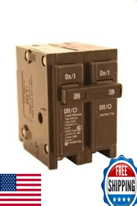 B00wroccb2 Eaton Br280 Plug-on Type Br Circuit Breaker 2-pole 80a 120/240v Ac