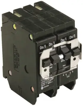 Bqc230240 Eaton One 2p 30 A 40 120-240 V Quad Circuit Breaker