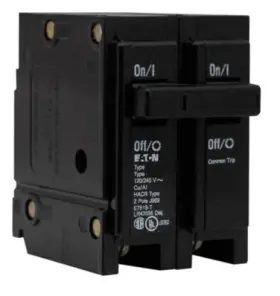 Br220b Eaton 20 Amp 2 Pole 120 Volt Circuit Breaker #2