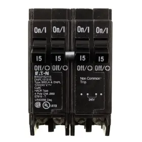 Brd2152115 Eaton Tandem Circuit Breaker 15a 4p 3ph 120/240v #2
