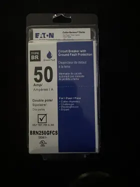 Brn250gfcs Eaton Cutler Hammer 2-pole 50a Gfci Breaker New