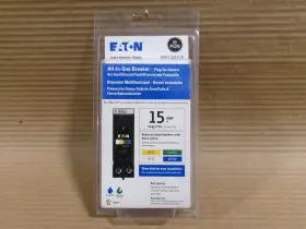 Brp115a1cs Eaton New Brp 1 Pole 15 Amp 120v Af/gf/overcurrent Circuit Breaker