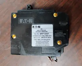 Brp120df Eaton Circuit Breaker Afci Gfci 20 Amp 120 Volt 1-pole New In Box