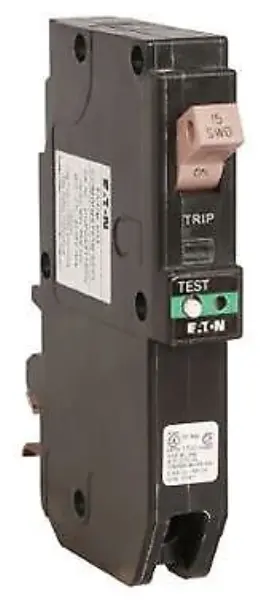 Chfp115af Eaton Single Pole 15 Amp Arc Fault Circuit Breaker