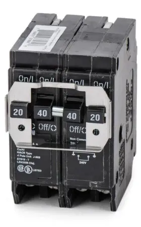 Bq220240 Eaton Corporation Quad 20/40 Amp 4 Pole Circuit Breaker