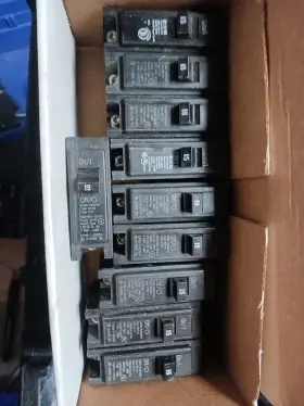 Br120-br115 Eaton/cutler-hammer Lot Of 10 Cutler-hammer Bryant 1 Pole 15a Br115 C115 Circuit Breakers