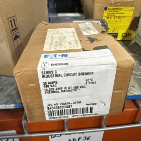 Ehd2030 Eaton Cutler Hammer Ehd 2 Pole 30 Amp 480v Circuit Breaker